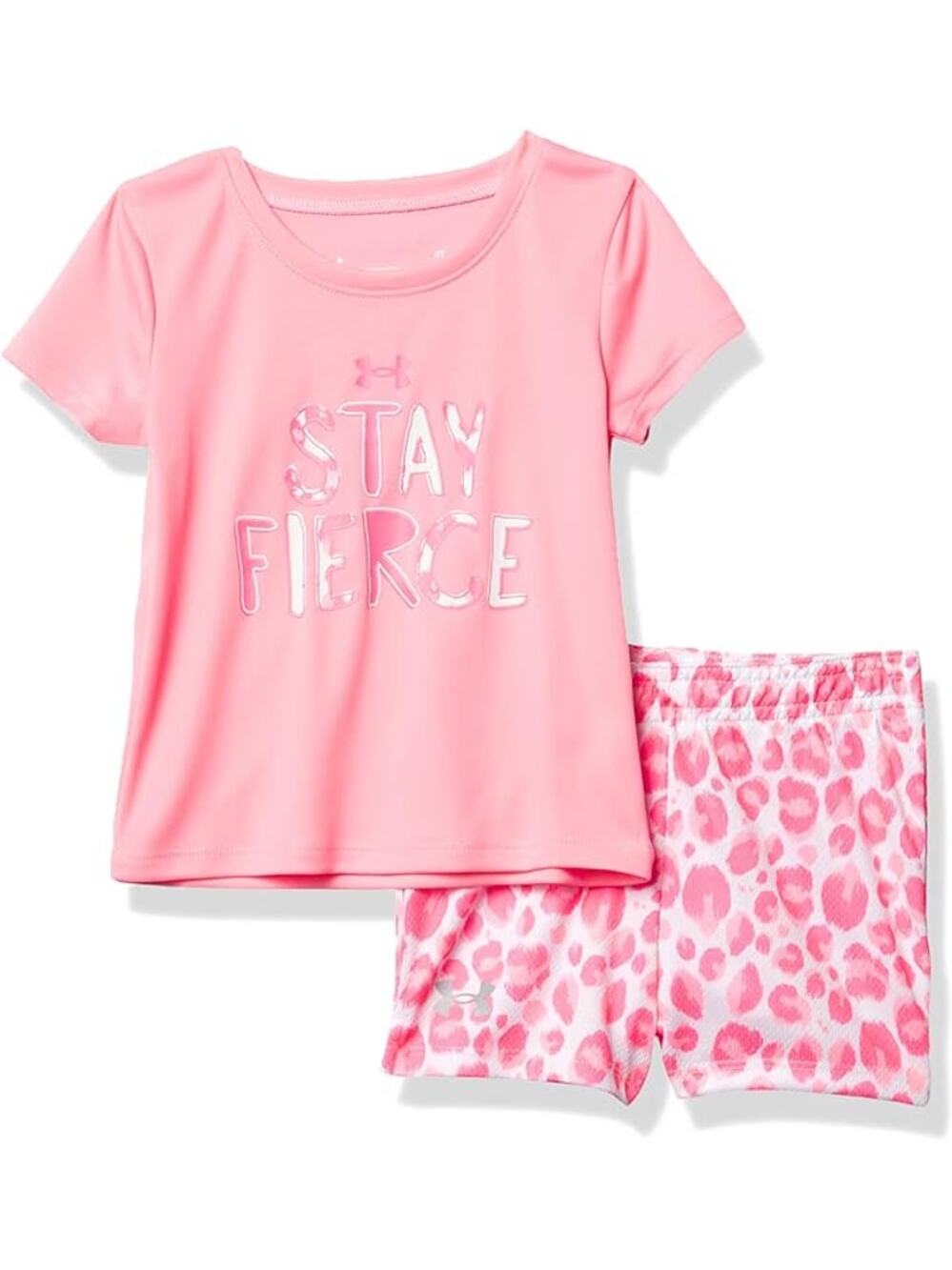 NWT Under Armour Girl's UA Stay Fierce 2pc Set sz 6X